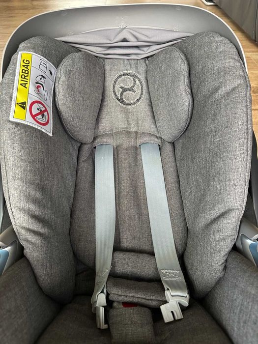 Cybex Cloud Z I-Size Plus szary GREY  0-13 kg jak nowy