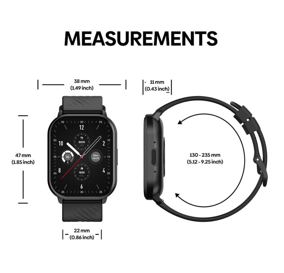 Smartwatch Zeblaze GTS 3 ekran 2.03" funkcja rozmów