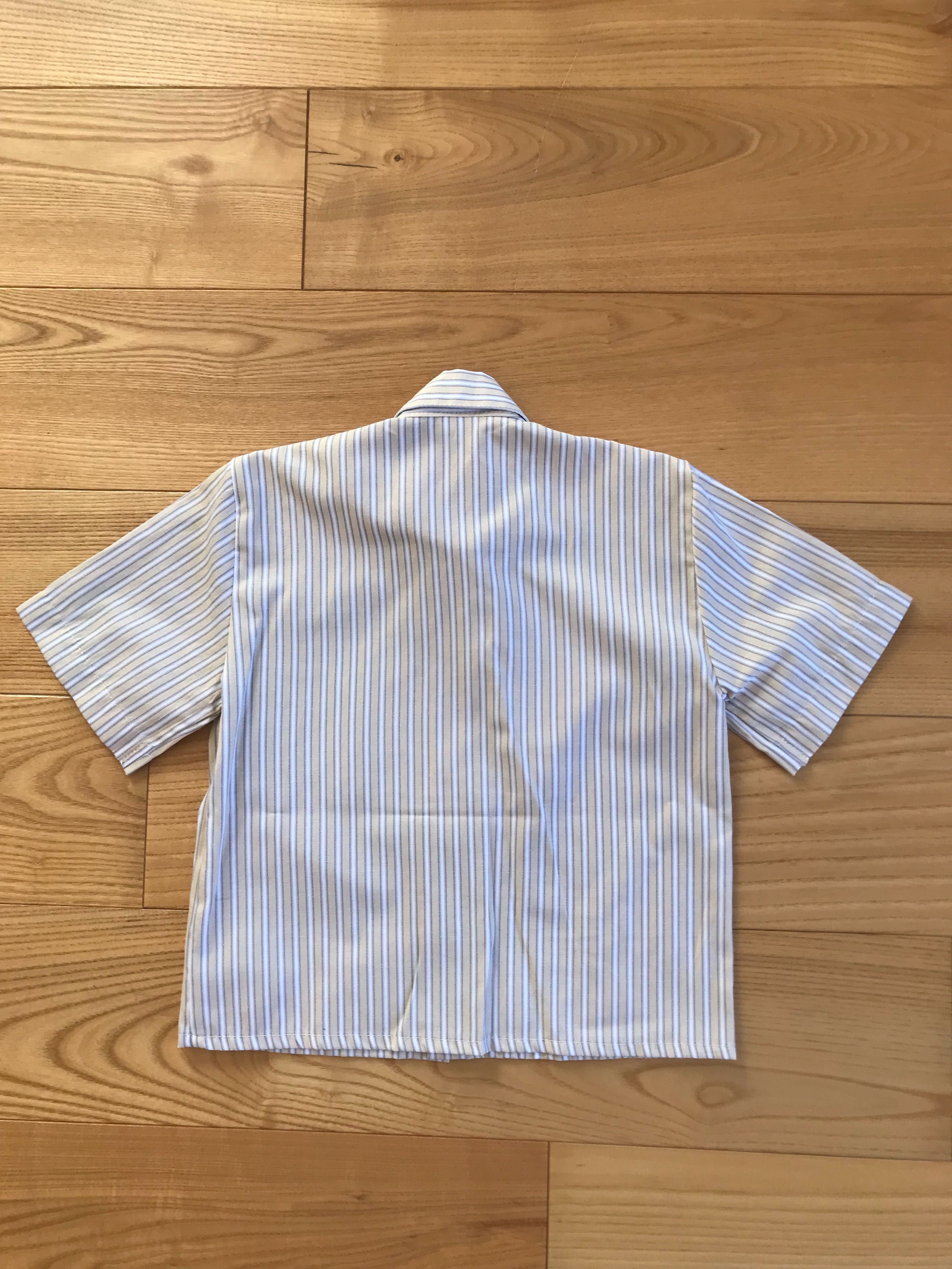 bluzka / elegancka koszula , krótki rękaw - rozmiar 104