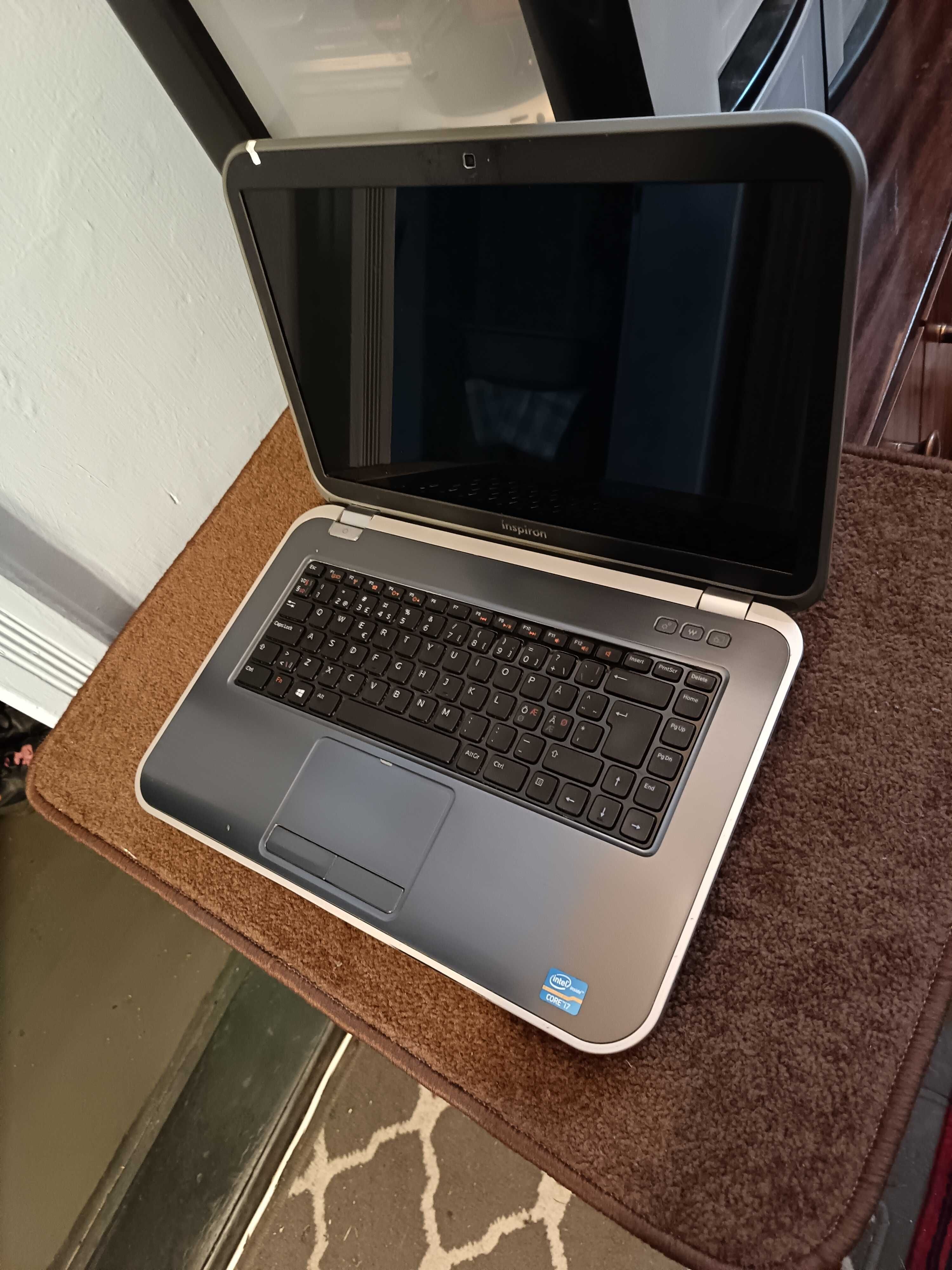 Dell Inspiron 5520 sprawny/core i7/15,6 cala/bez dysku, ramu i cd-romu