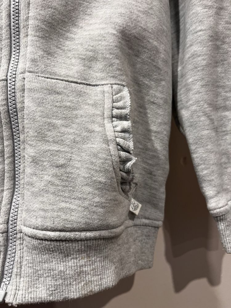 Bluza szara dziewczeca