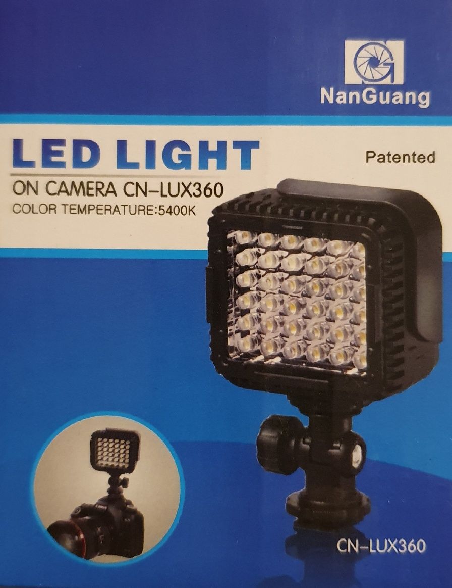 Lampa LED do aparatu lub kamery