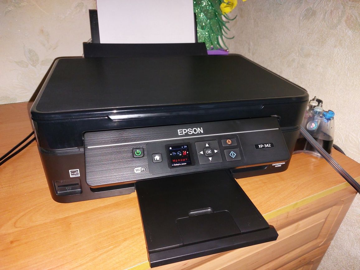 Epson XP-342 з Wifi БЕЗ ЧИП принтер сканер ксерокс