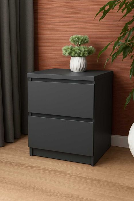 Приліжкова тумба з секретом "Скарбниця"Бетон.Комод,меблі в спальню,дсп