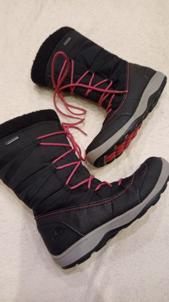 Buty zimowe śniegowce kozaki, nieprzemakalne, Gore-Tex Viking 34
