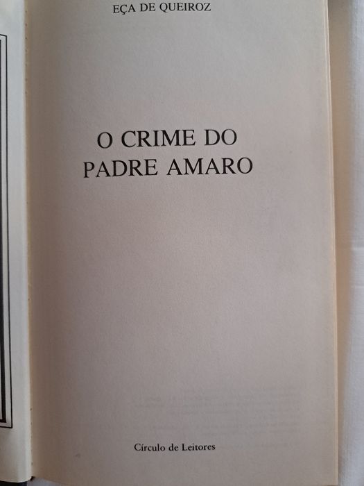 O crime do padre amaro- Eça de Queiroz