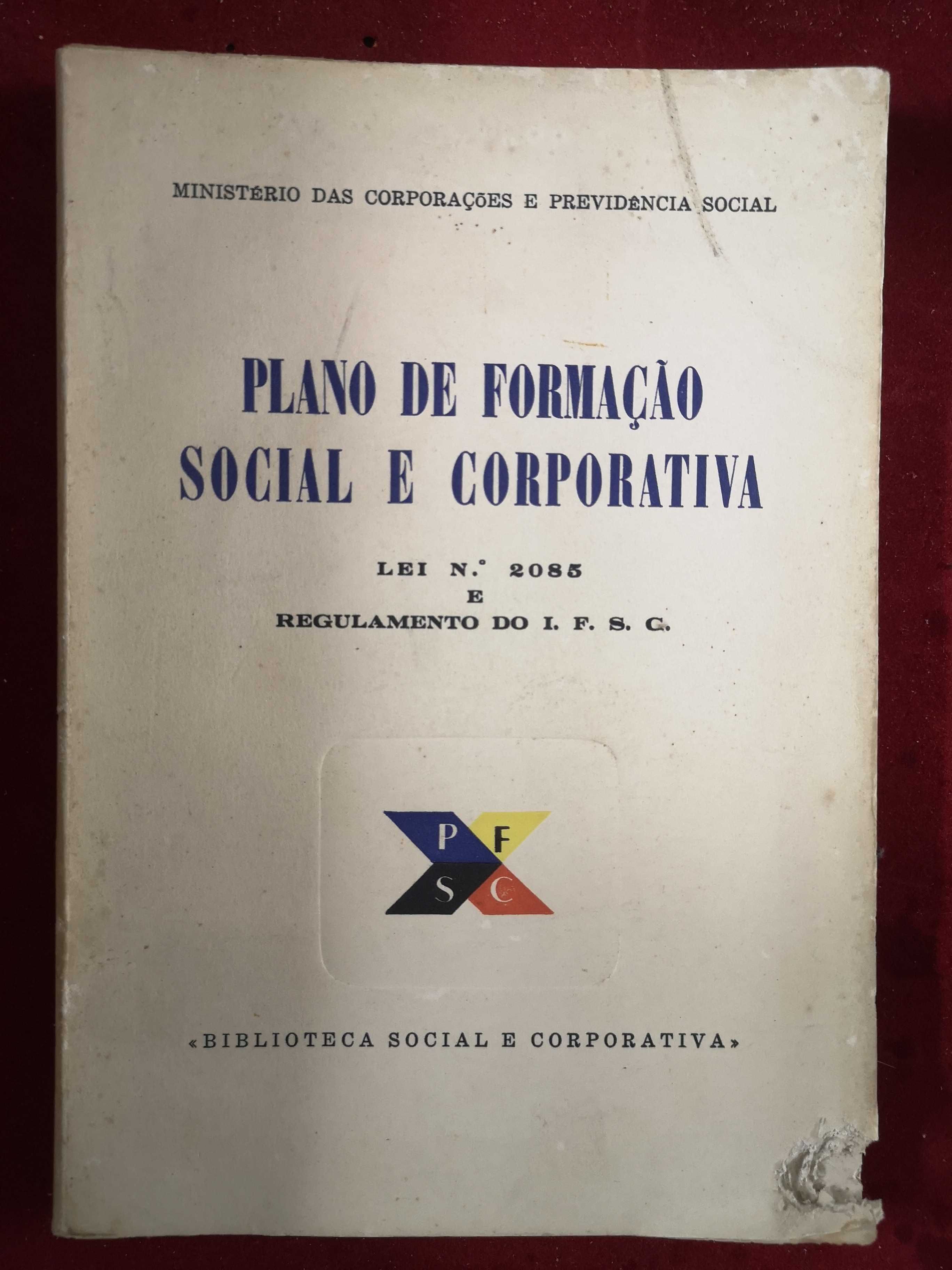 2 Vols Plano de Formaçao Social e Corporativa