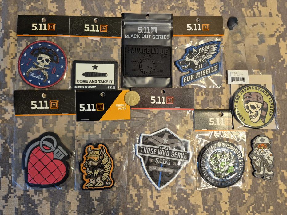 5.11 Патчі/Шеврони