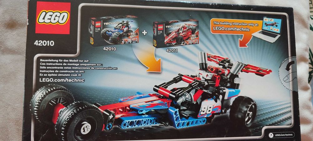 Wyścigówka  klocki Lego