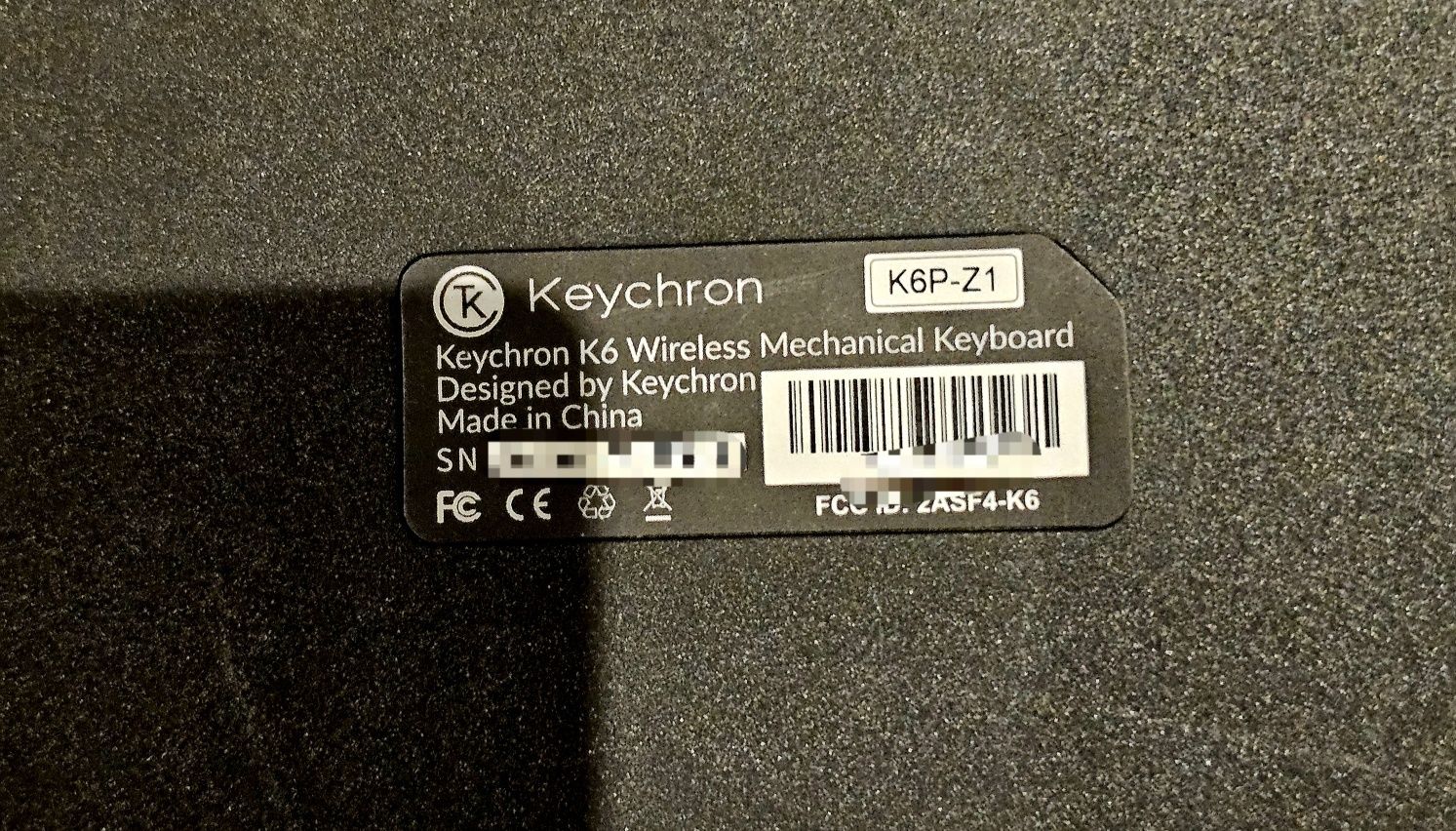 Keychron K6 Pro Wireless K6P-Z1 plus dodatki