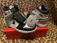 NOWE NIKE JORDAN 1 RETRO High silver toe (W)