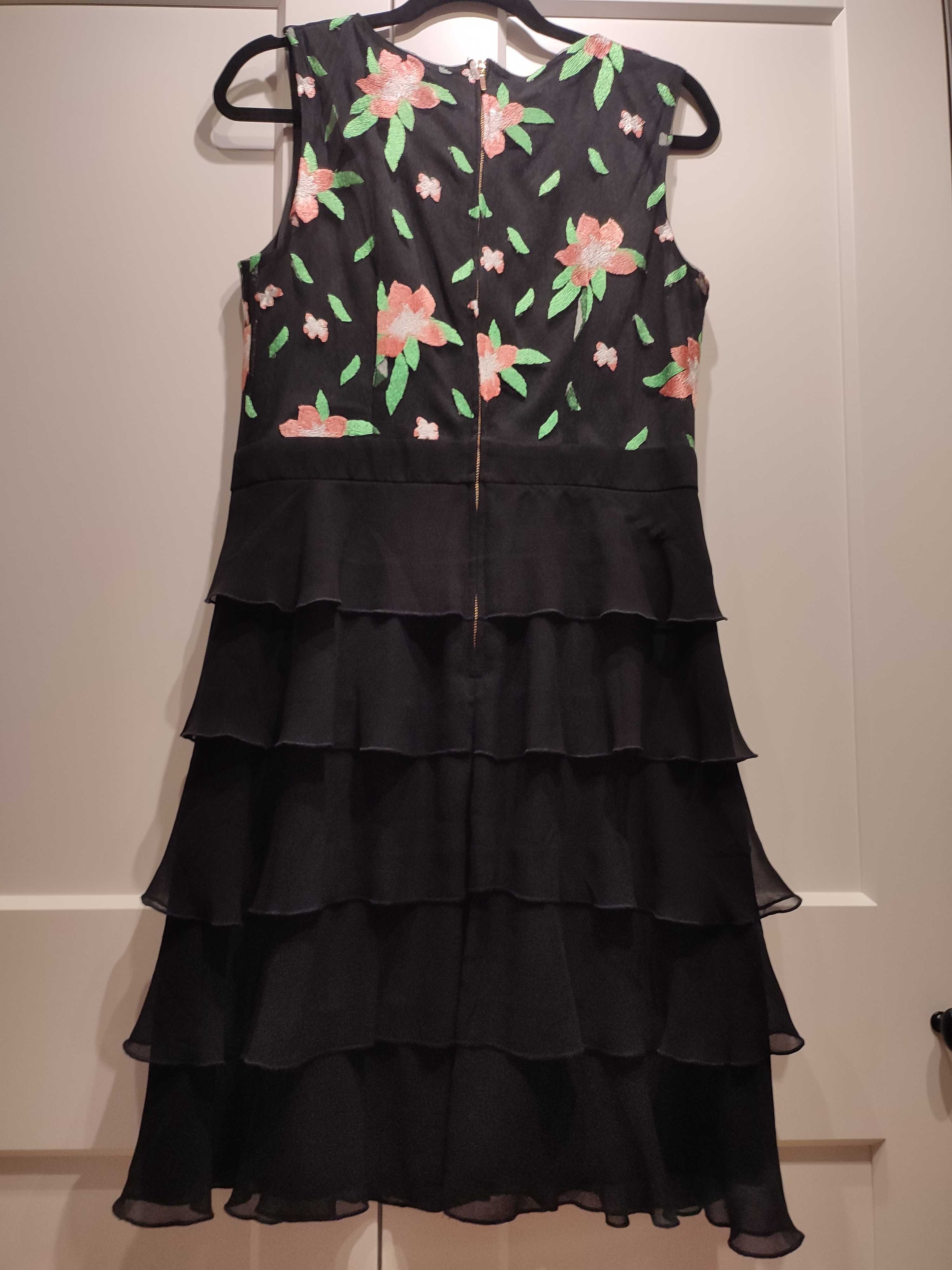 Sukienka andrzejki/impreza czarna Orsay rozm.XL/42