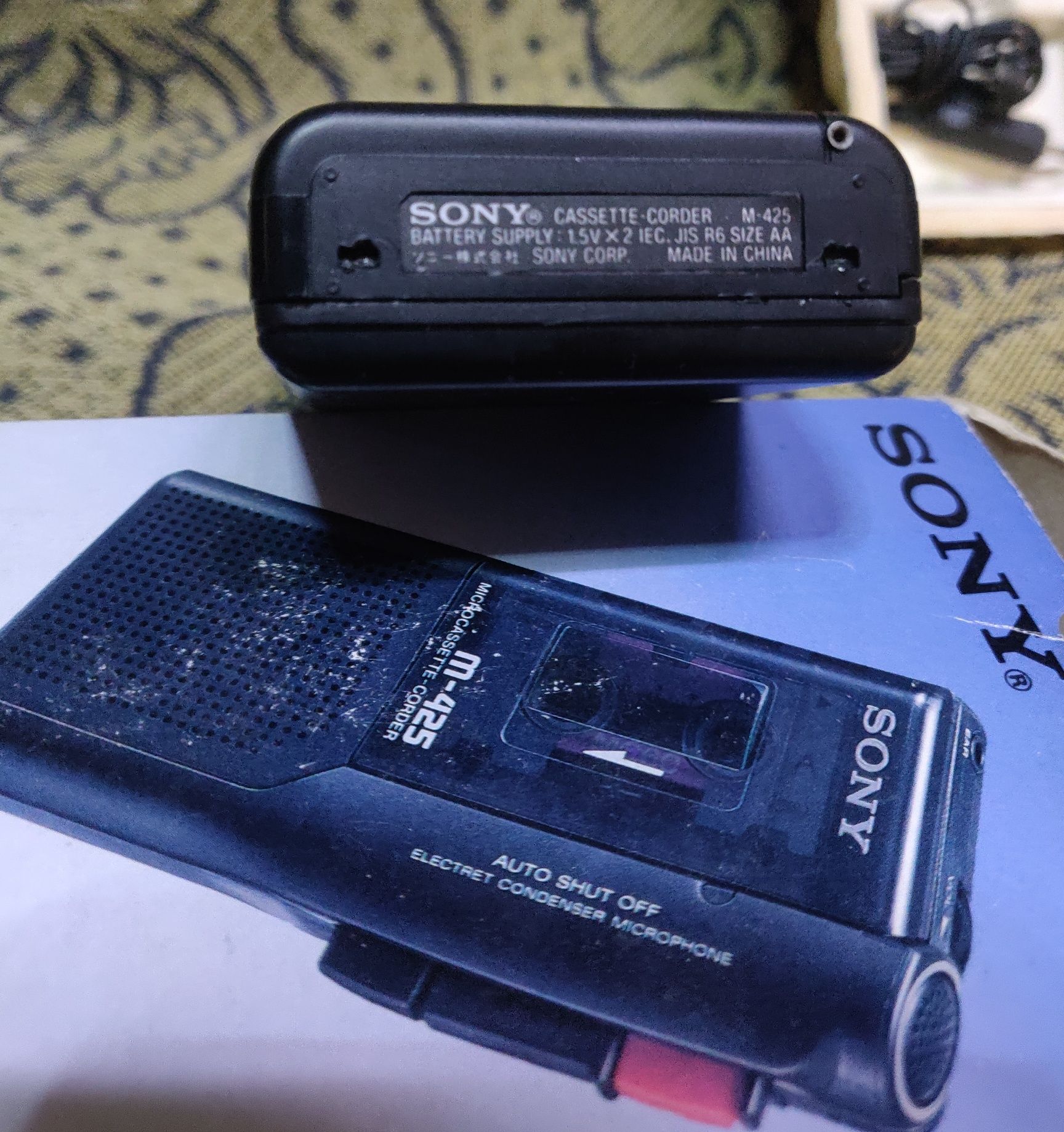 Диктофон мини-кассета Sony M-425