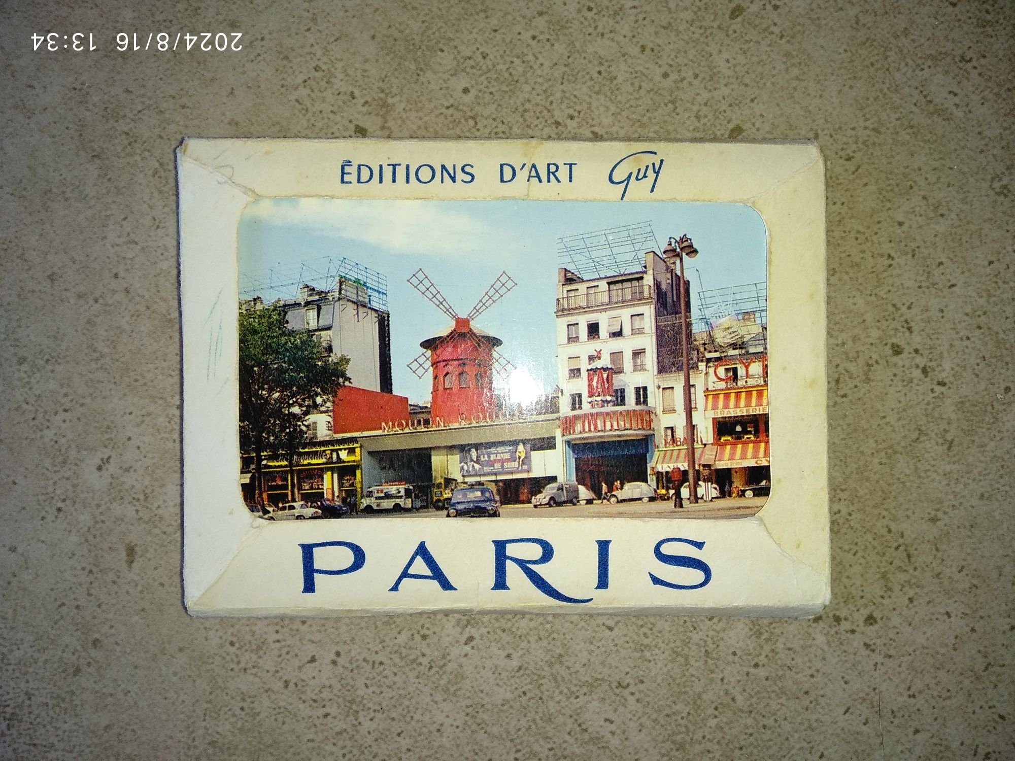 Postais antigos de Paris