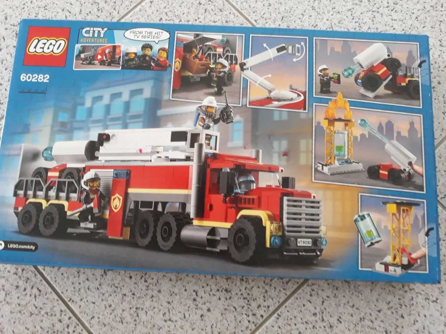 Lego city - carros dos bombeiros 6+ - SELADO