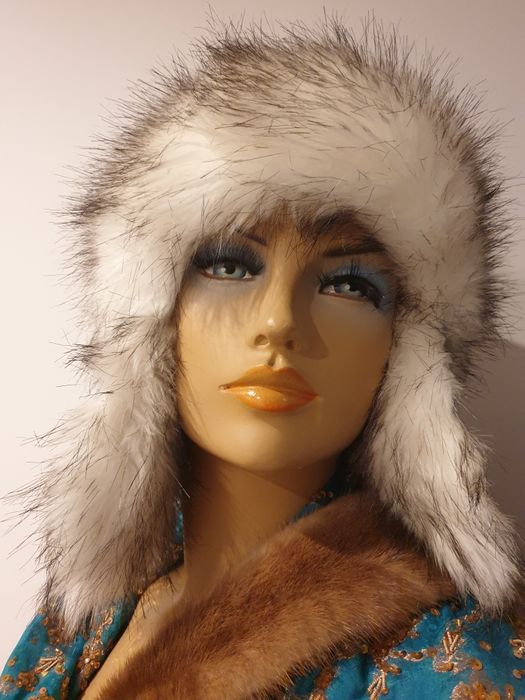 Czapka czapeczka zimowa cieplutka wełna