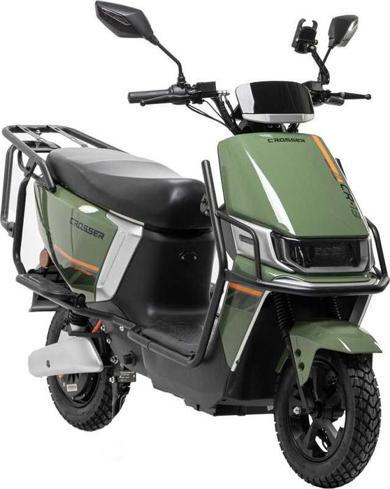 НОВИНКА 2025! Електроскутер Crosser CR-13 (2000W 72V/24Ah) - Зелений
