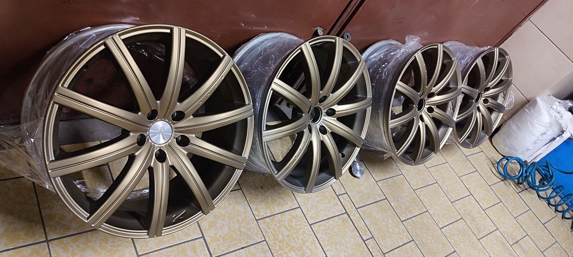 Alufelgi 19" 5x112 8,5J ET45 Cooper  Bronze