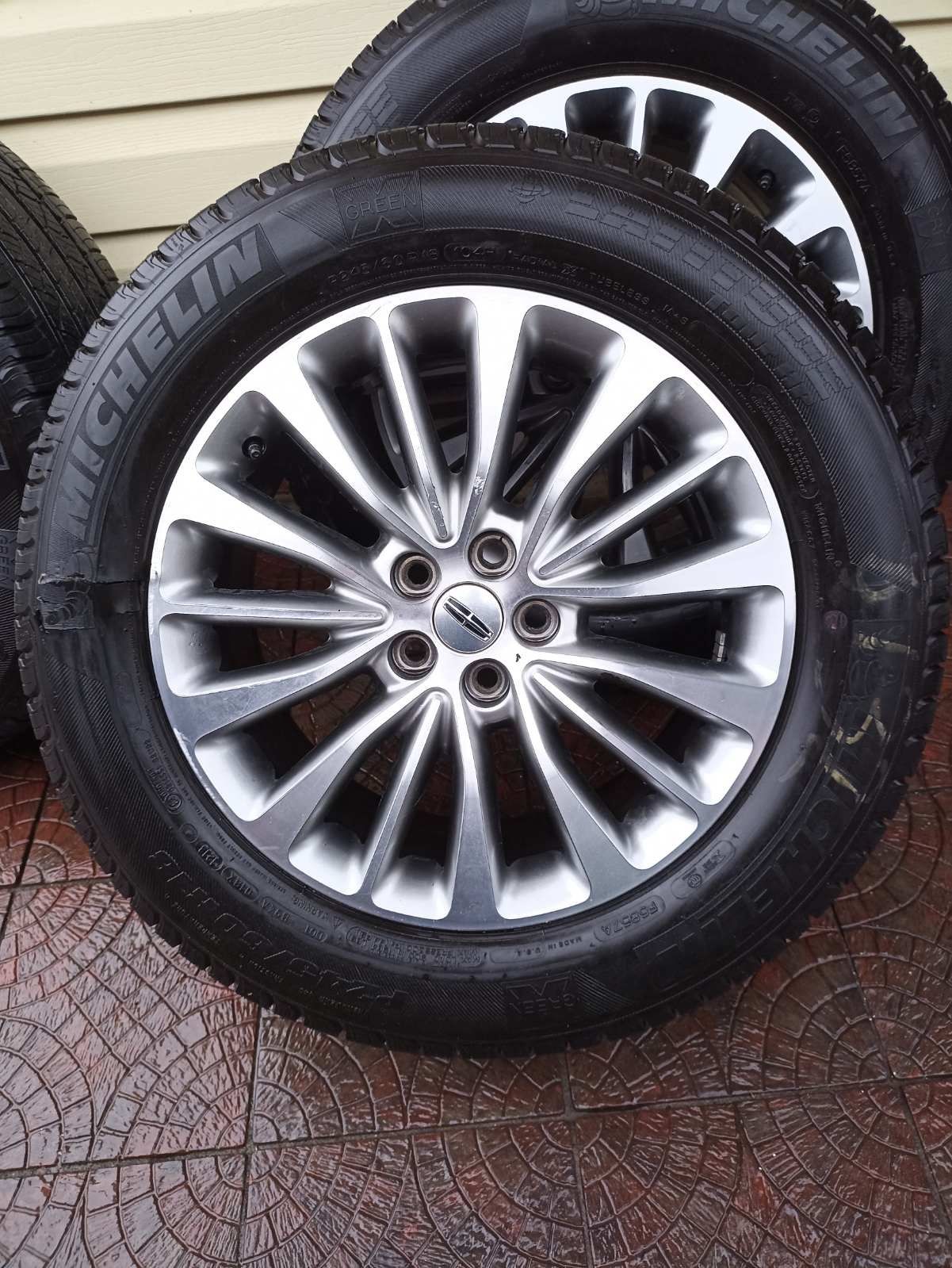 Диски Linkoln MKX Лінкольн Форд резина Мішелін 245/60 R18