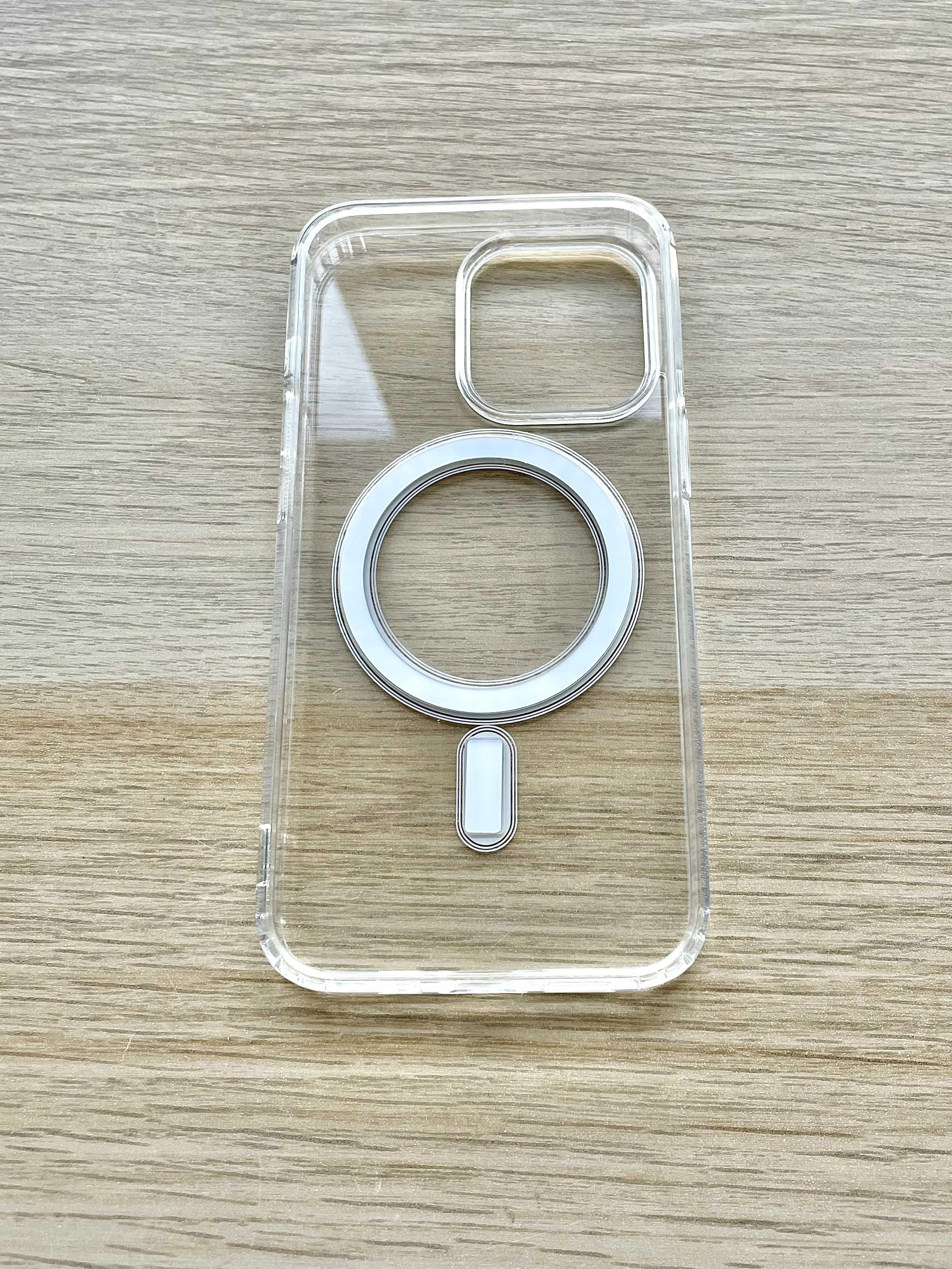 Przezroczyste Silikonowe Etui z MagSafe do iPhone 13 Pro – Nowe