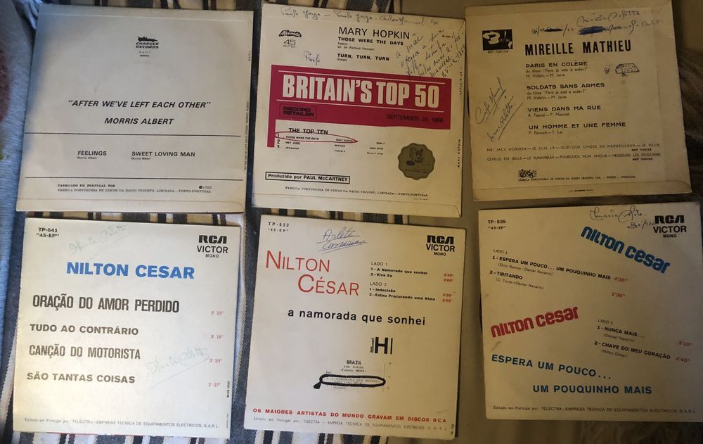 Vários Discos em Vinil