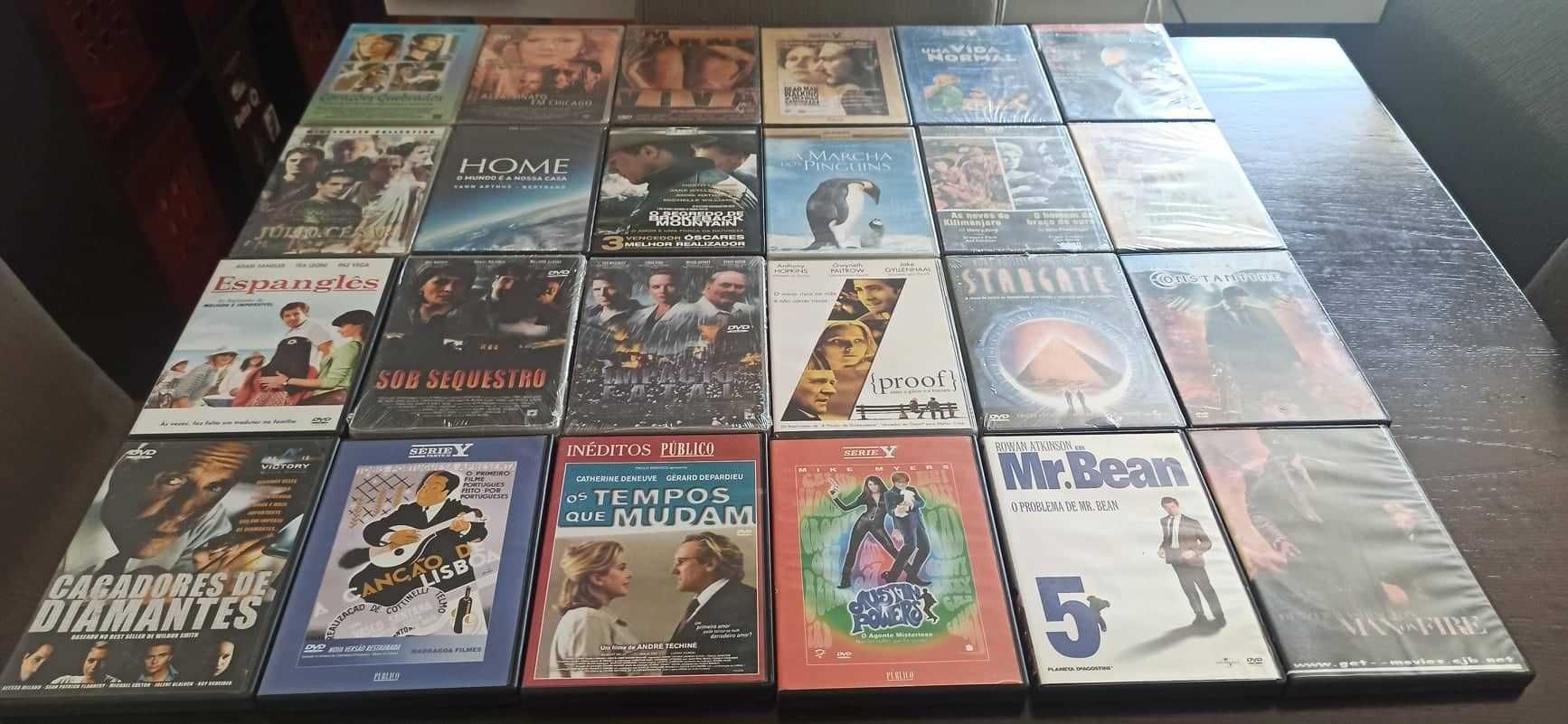 DVDS Diversos Quase Novos