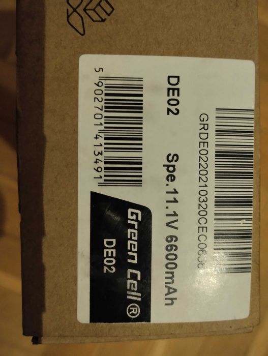 Green Gell   Laptop/Tablet Battery