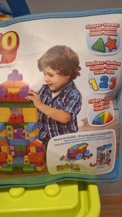 Klocki mega bloks 210 szt.
