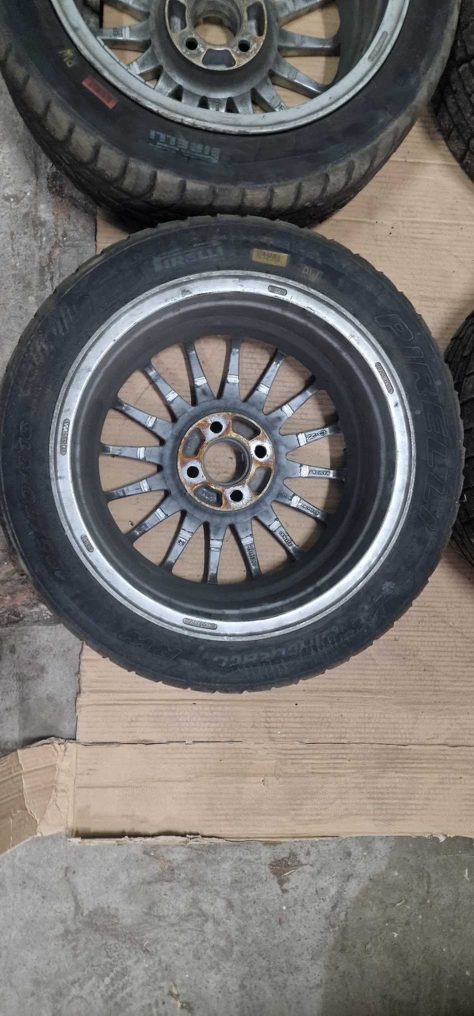 Felgi OZ Racing SUPERTURISMO 16” –srebrne, 4x100 –z oponami sportowymi
