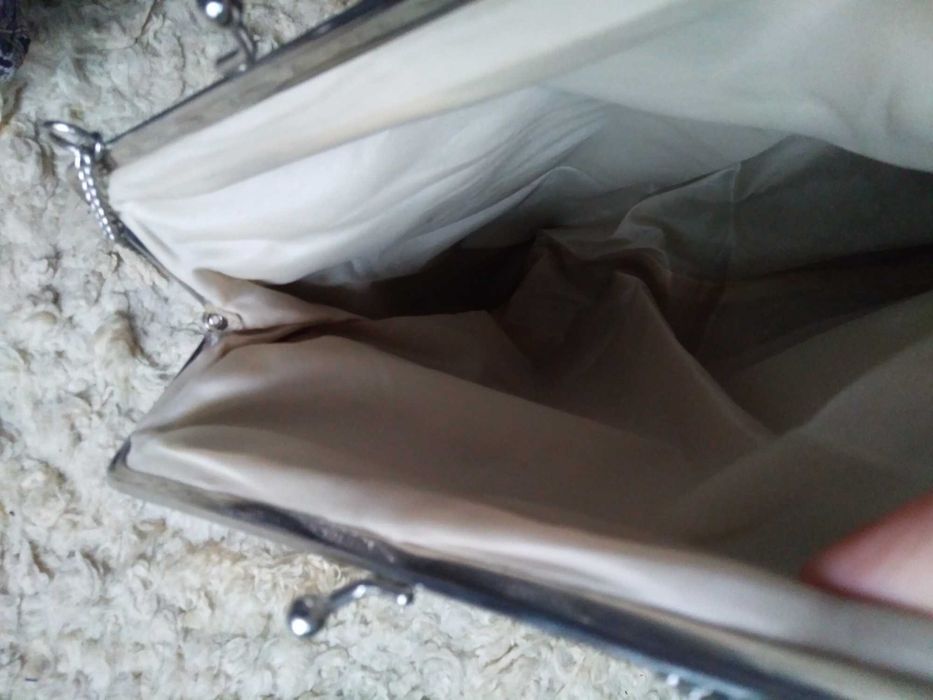 jak NOWA torebka damska do ręki tkana oldschoolowa