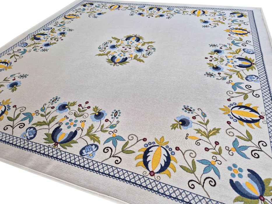 Obrus 100x100 cm gobelinowy L70 Wzór Kaszubski