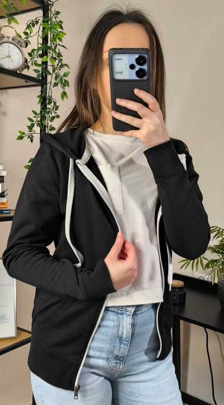 Bluza czarna damska F&F rozmiar S