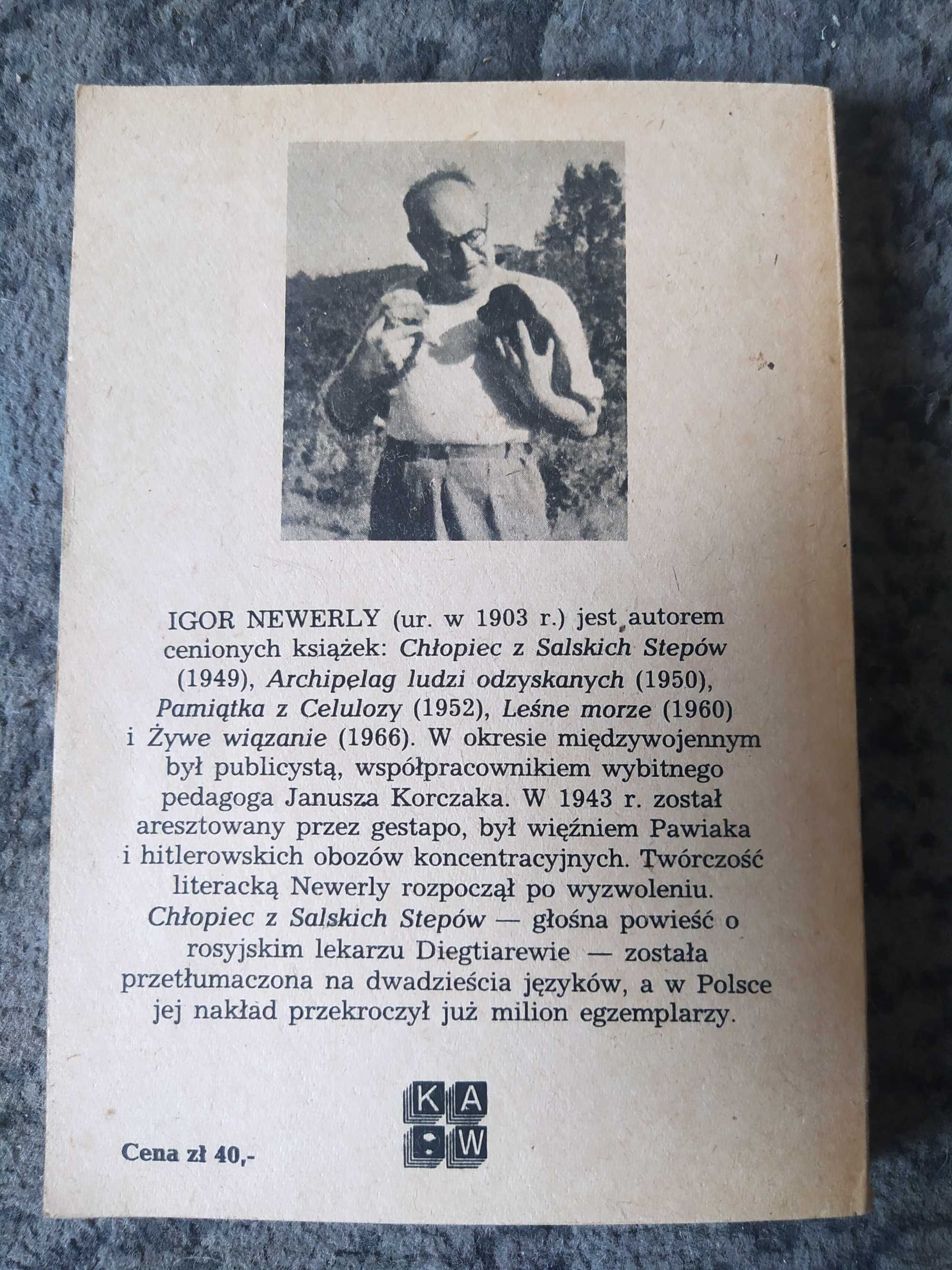 Chłopiec z Salskich Stepów Igor Newerly 1982
