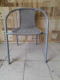 Krzeselko na działke ogrodu garażu