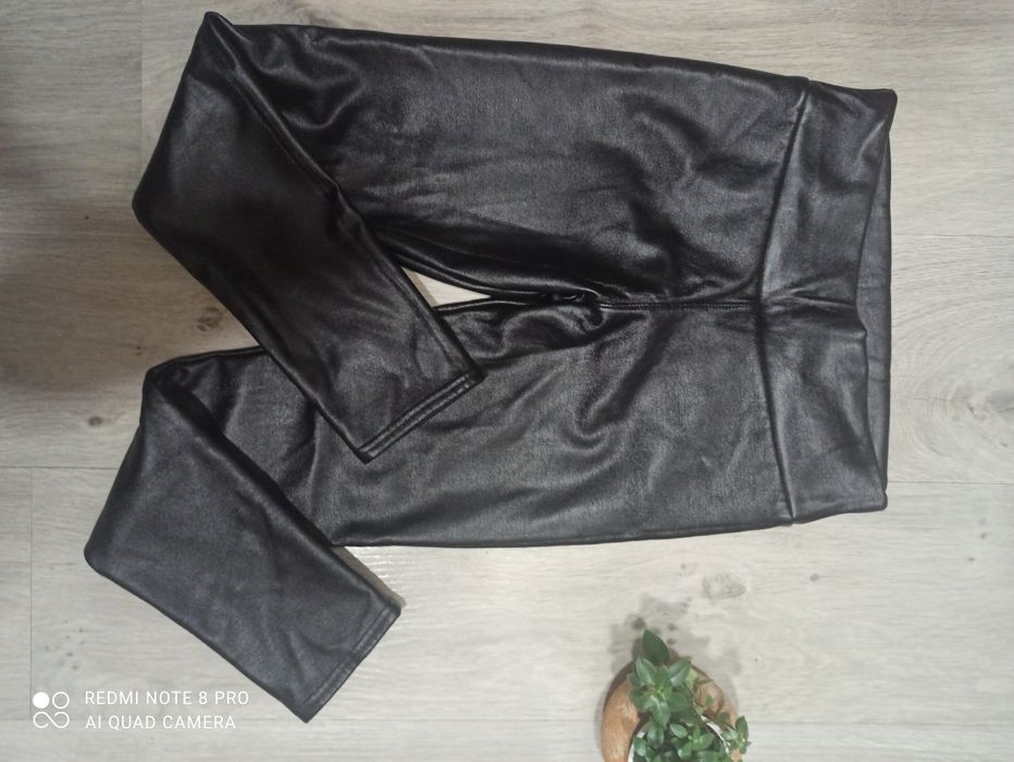 Лосини легінси утеплені під шкіру розмір S