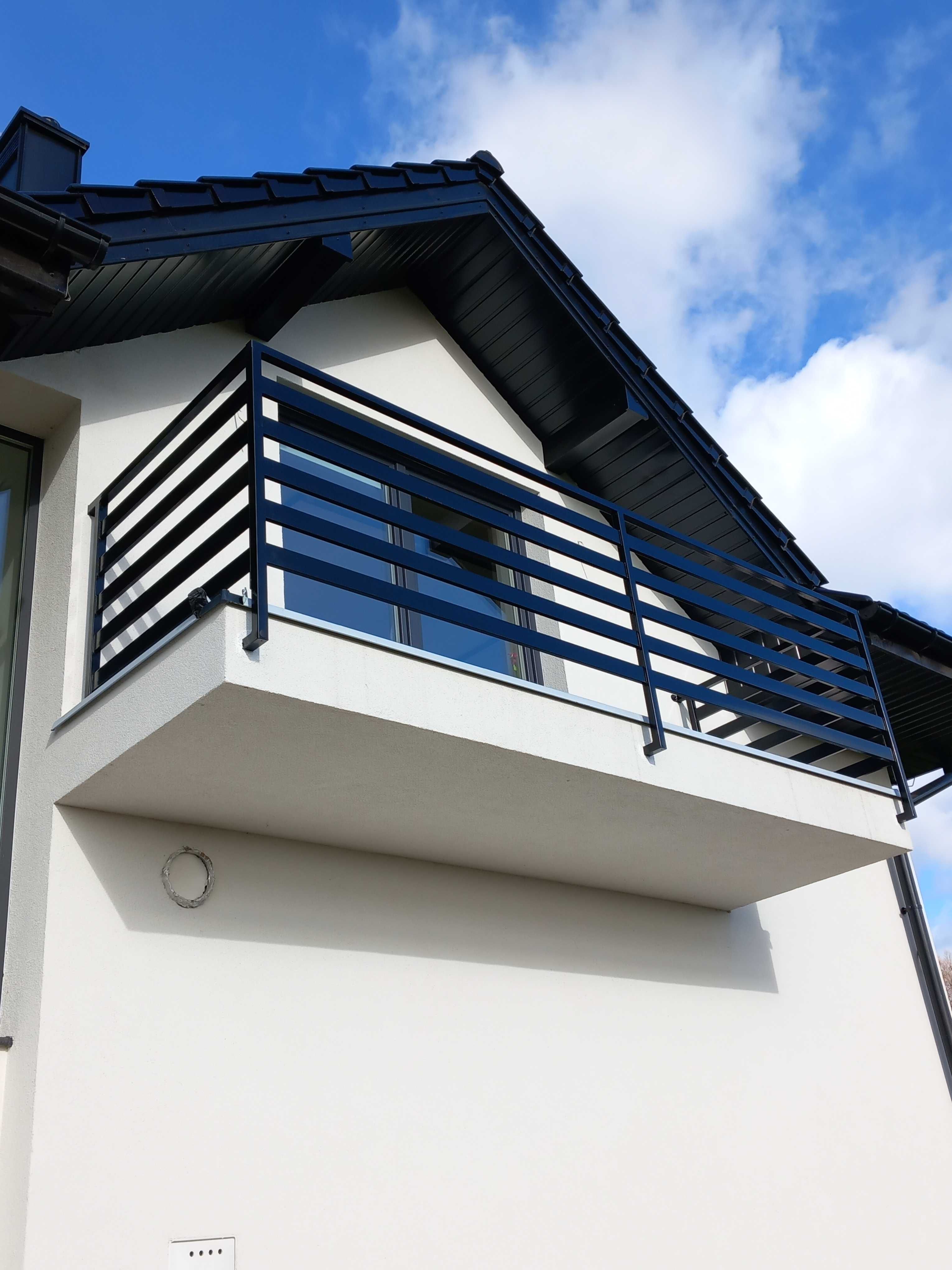 Balustrady barierki ocynk