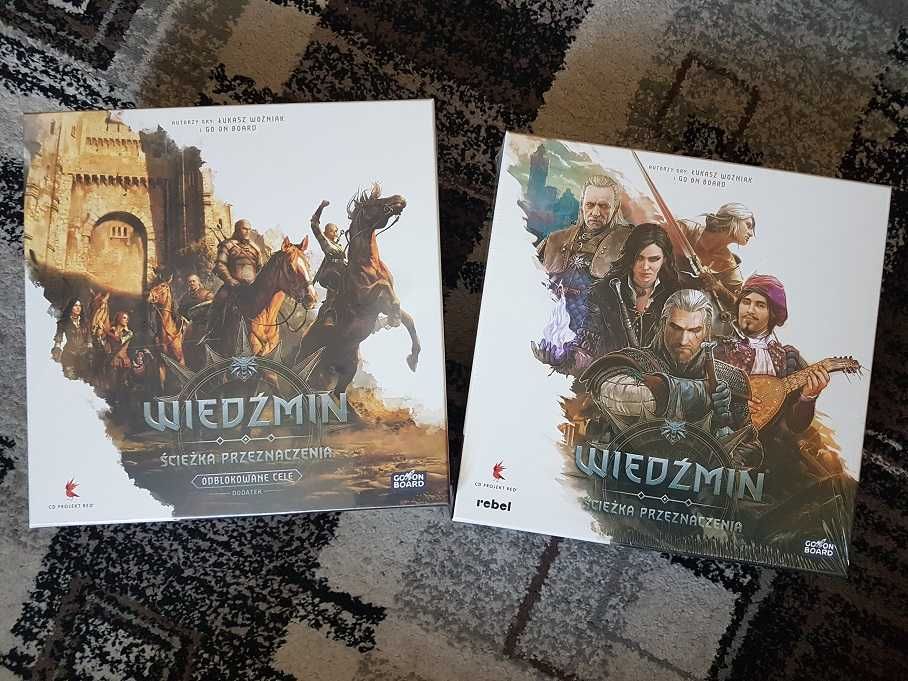 Wiedźmin Ścieżka Przeznaczenia ALL IN deluxe + figurki towarzyszy
