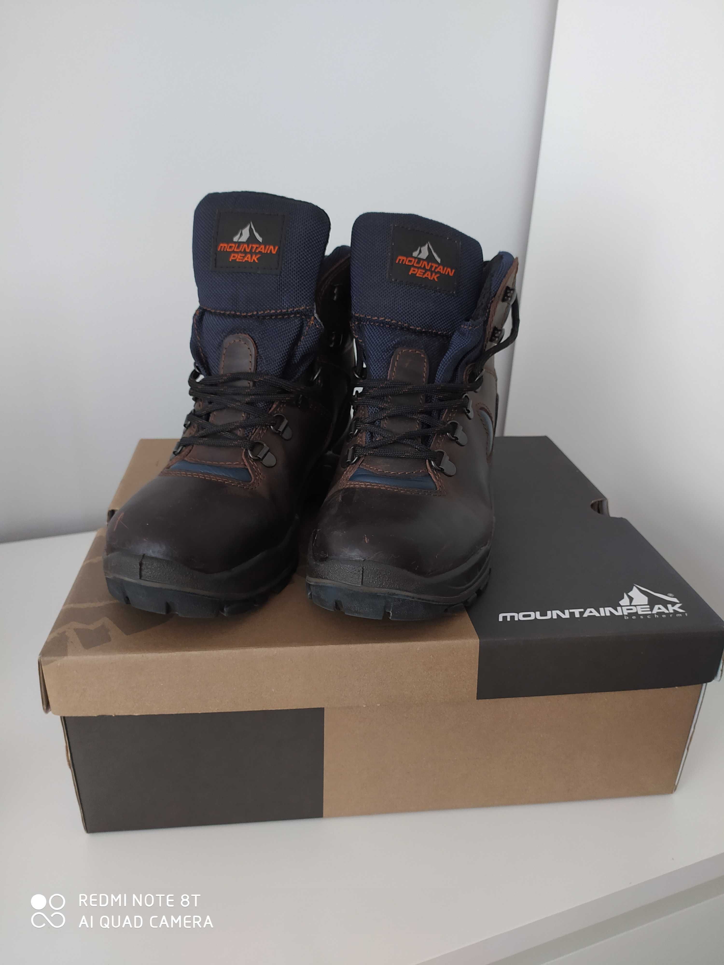 Buty damskie bhp skórzane