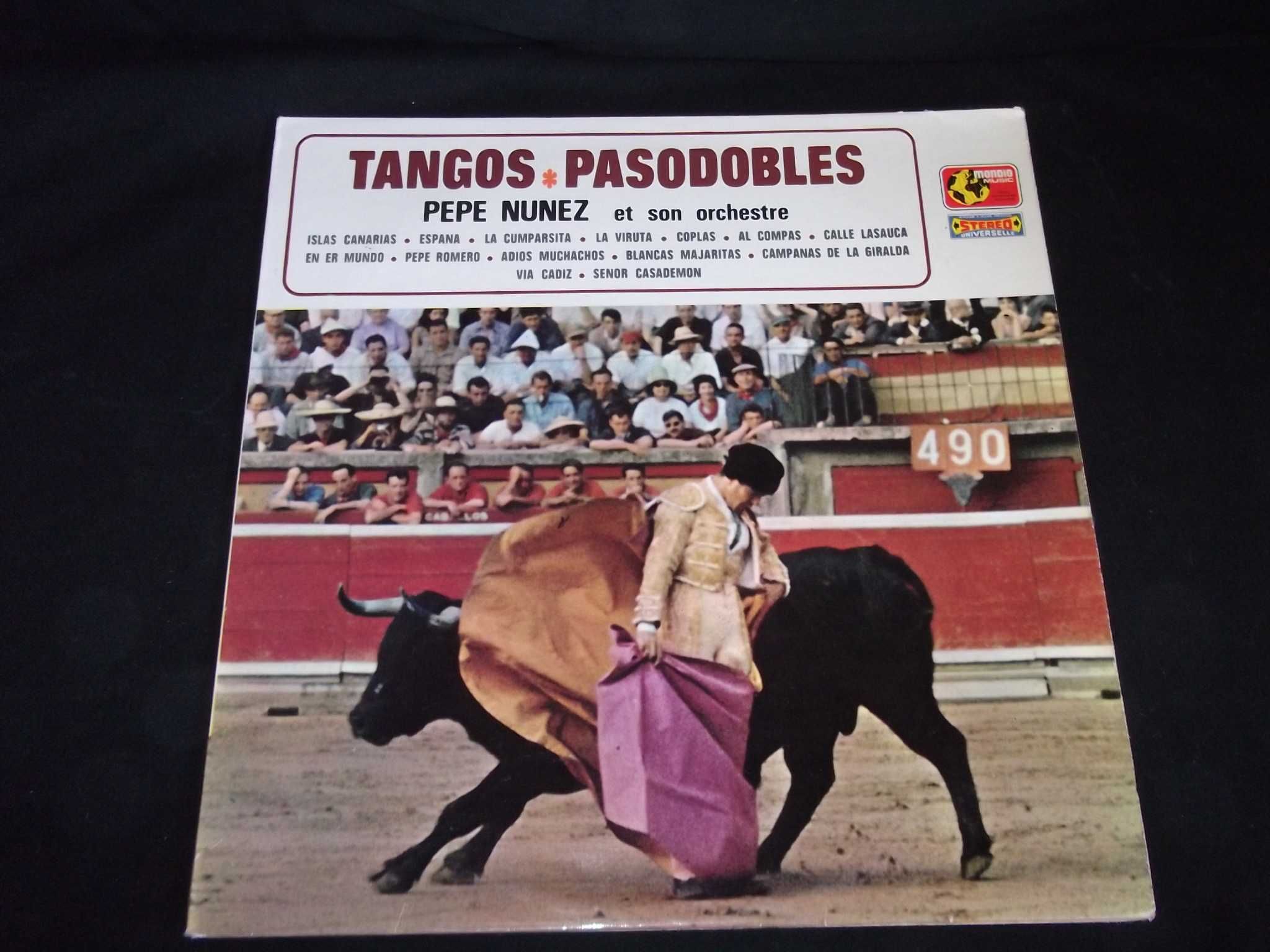 isco Vinil Tangos Pasodobles Pepe Nunez e orquestra 1970