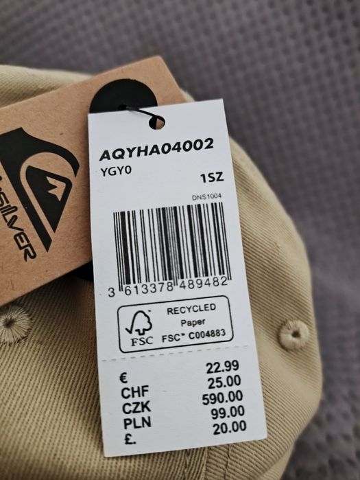 Czapka z daszkiem Quiksilver AQYHA04002