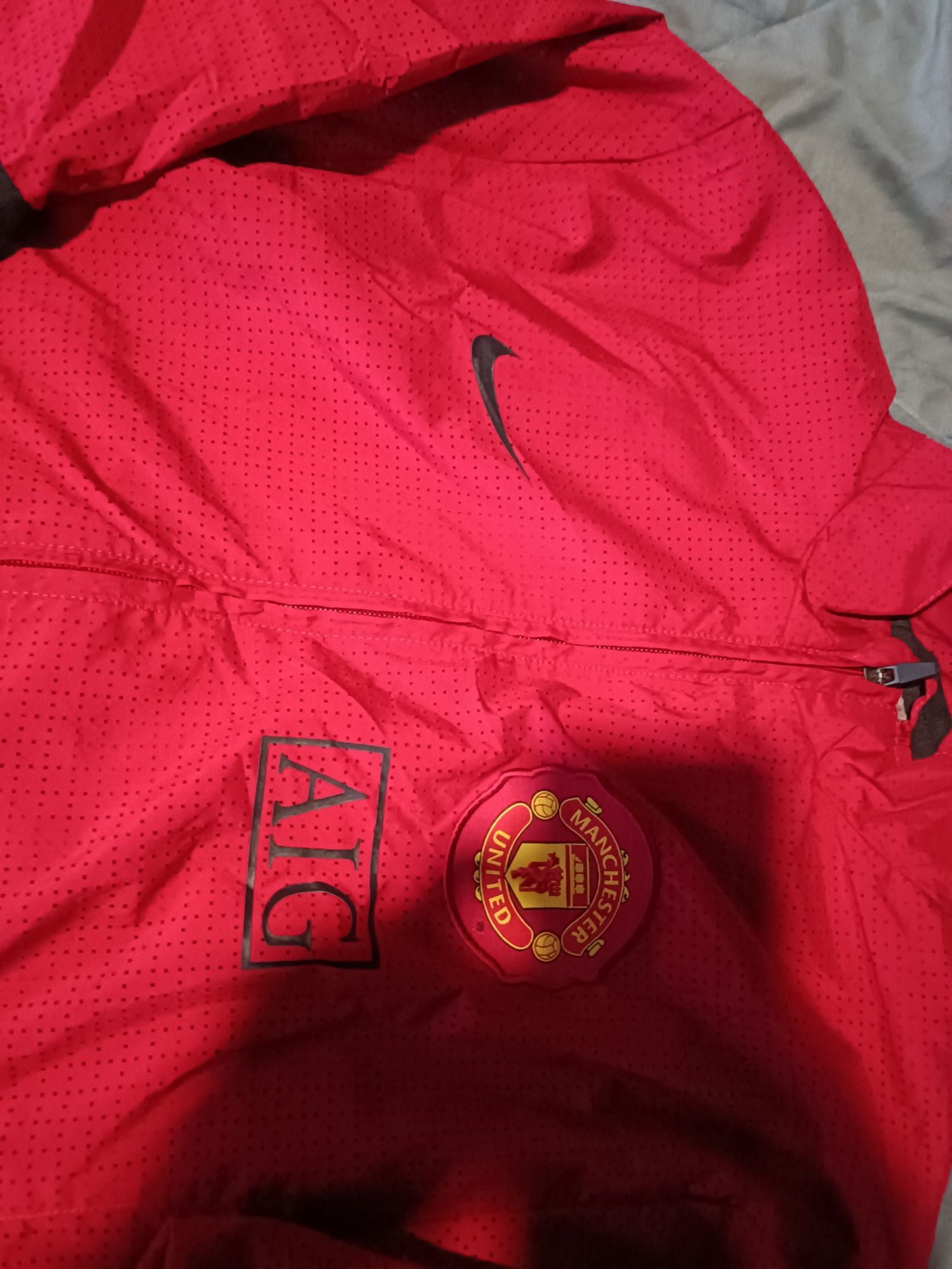 2009-10 Manchester United Nike Track Jacket