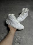 Кросівки AIR JORDAN 1 MID WHITE 39 25 кроссовки Эйр Джордан