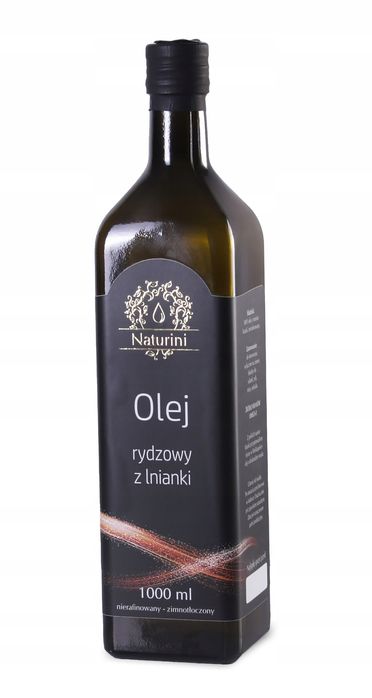 Olej Rydzowy Z Lnianki Dr. Budwig 1 Litr Naturini