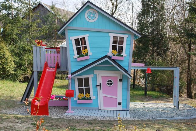 Drewniany Plac zabaw PZ13! Domek Dla dzieci!