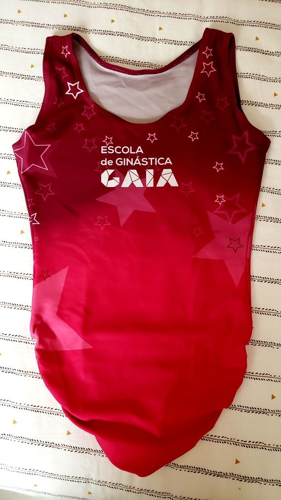 Maillot de Ginástica Artística tamanho 14 anos