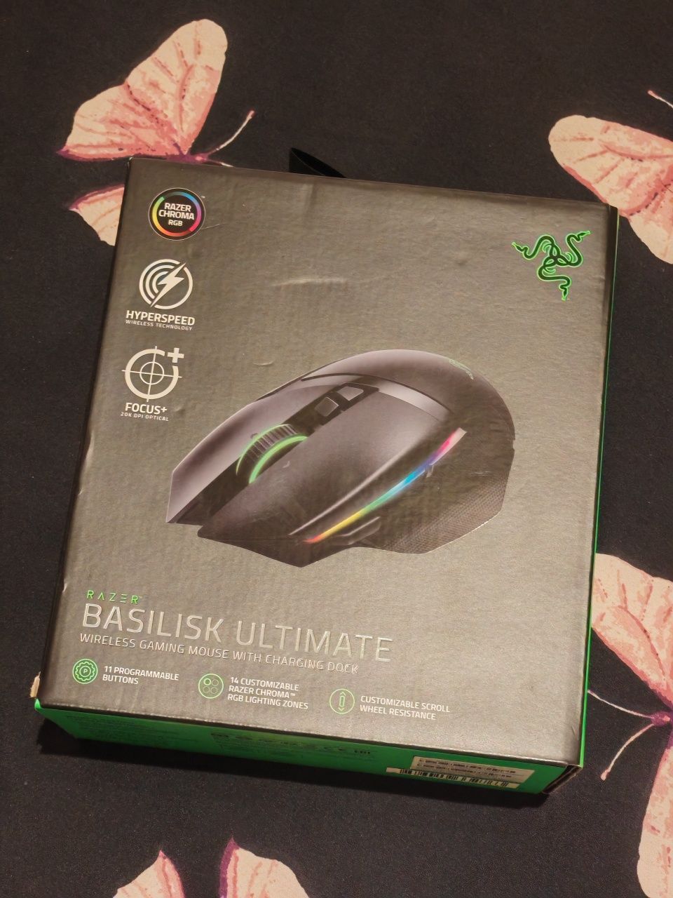 Rato/Mouse PC RAZER Basilisk ULTIMATE + Dock (Base) - WIRELESS