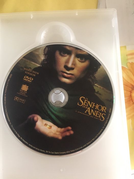 DVD senhor dos anéis