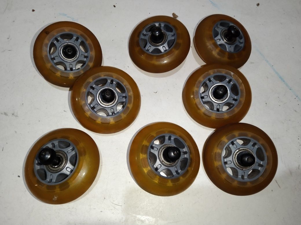 Kółka kauczukowe do rolek 76 mm