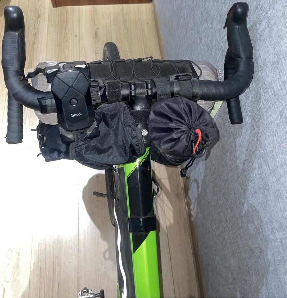 Велосипел гравійник Merida Silex 300 зеленого кольору, розмір  рами L