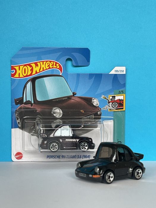 Hot Wheels Porsche 911 Turbo 3.6 - NOVO, ORIGINAL e MUITO RARO